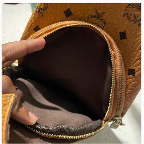 MCM Tan Crossbody Bag - Picture 5 of 11